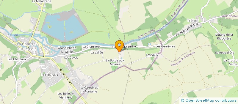 localisation de l'entreprise MONSIEUR PASCAL BRISSET à LA CHARTRE SUR LE LOIR