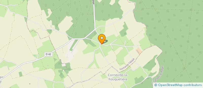 localisation de l'entreprise MONSIEUR PASCAL BROSSOIS  FONTAINE-L'ABBE