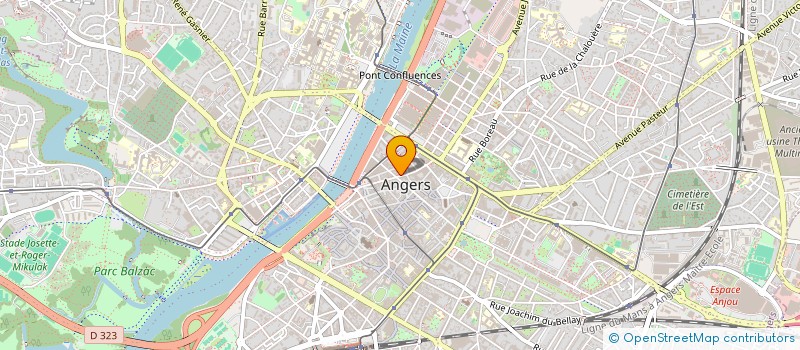 localisation de l'entreprise MONSIEUR PASCAL BROUARD  ANGERS