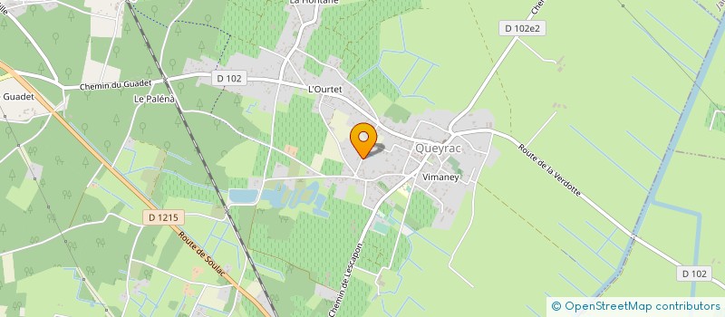 localisation de l'entreprise MONSIEUR PASCAL BRUAND  QUEYRAC