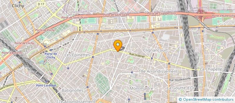 localisation de l'entreprise MONSIEUR PASCAL BRUANDET  PARIS