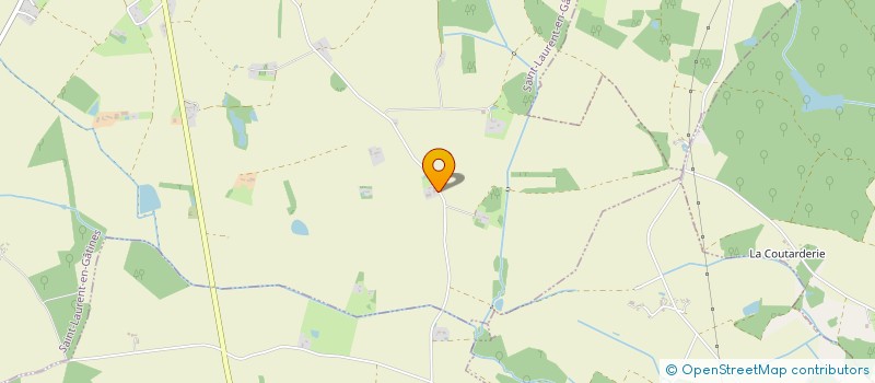 localisation de l'entreprise MONSIEUR PASCAL BRUERE  SAINT-LAURENT-EN-GATINES