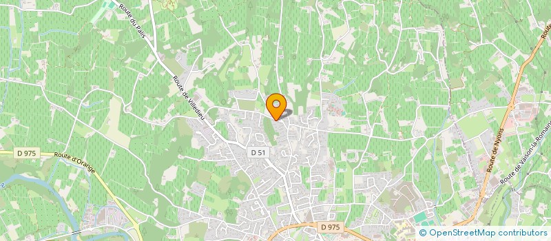 localisation de l'entreprise MONSIEUR PASCAL BRUFAU  VAISON-LA-ROMAINE