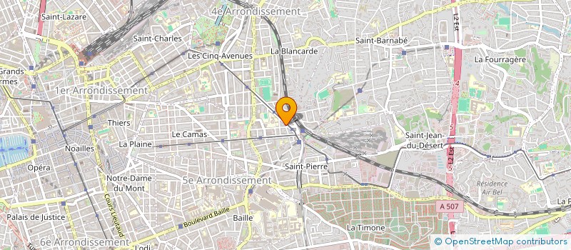 localisation de l'entreprise MONSIEUR PASCAL BRUMENT à MARSEILLE 4EME
