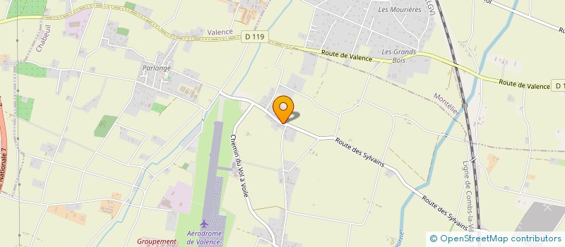 localisation de l'entreprise MONSIEUR PASCAL BRUN à CHABEUIL