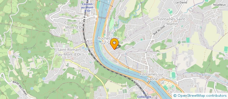 localisation de l'entreprise MONSIEUR PASCAL BRUN  FONTAINES-SAINT-MARTIN