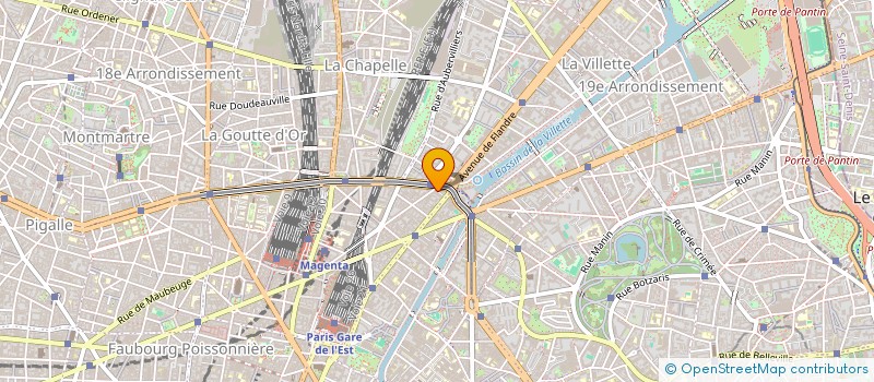 localisation de l'entreprise MONSIEUR PASCAL BRUNET  PARIS