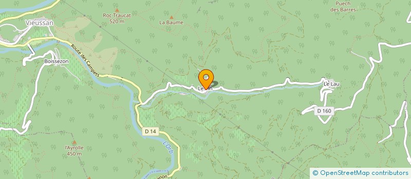 localisation de l'entreprise MONSIEUR PASCAL BRUNIER  VIEUSSAN