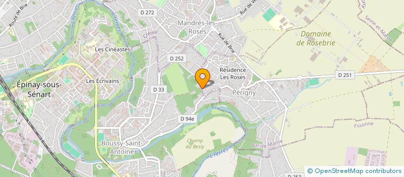 localisation de l'entreprise MONSIEUR PASCAL BUFFET  PERIGNY