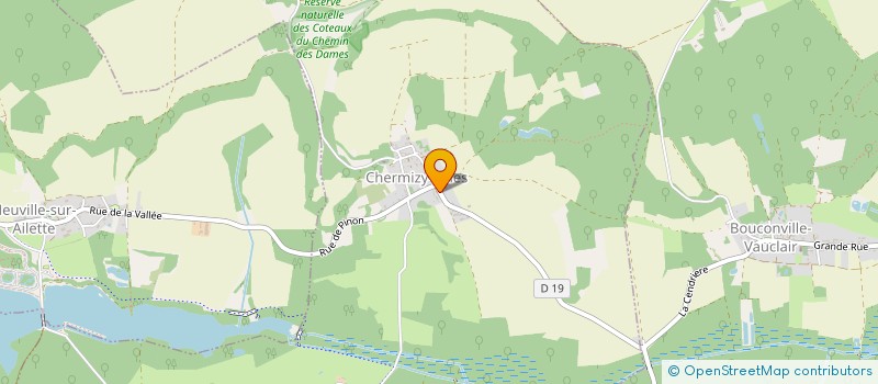 localisation de l'entreprise MONSIEUR PASCAL BUIRETTE  CHERMIZY-AILLES