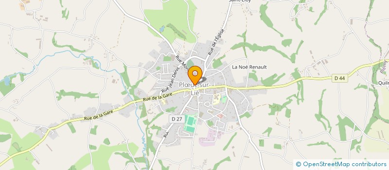 localisation de l'entreprise MONSIEUR PASCAL BUREL  PLOEUC-L'HERMITAGE