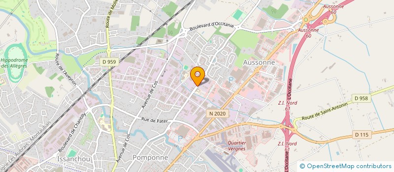 localisation de l'entreprise MONSIEUR PASCAL BURGALIERES  MONTAUBAN