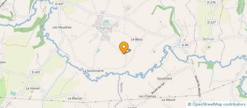 localisation de l'entreprise MONSIEUR PASCAL BURNEL à GOUVILLE-SUR-MER