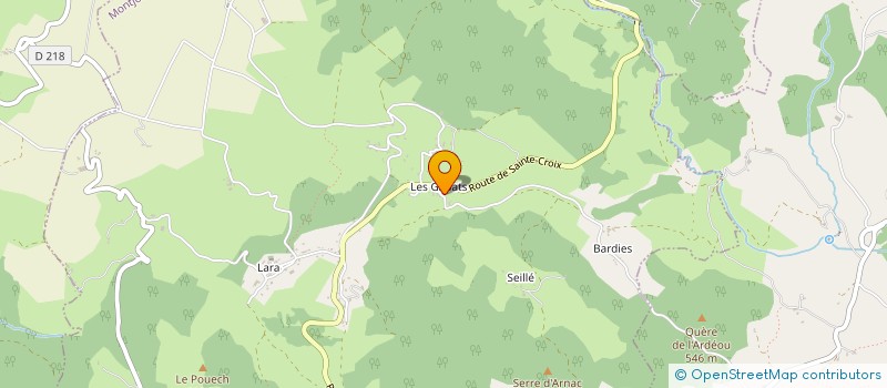 localisation de l'entreprise MONSIEUR PASCAL BUSCA à MONTJOIE-EN-COUSERANS