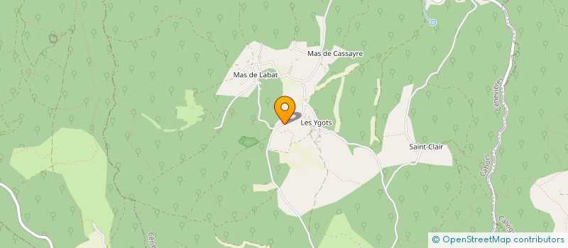 localisation de l'entreprise MONSIEUR PASCAL BYE  SAULIAC-SUR-CELE