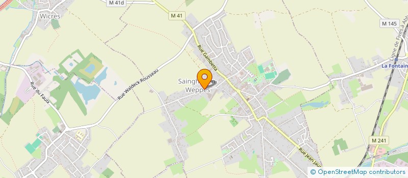 localisation de l'entreprise MONSIEUR PASCAL CABY  SAINGHIN-EN-WEPPES