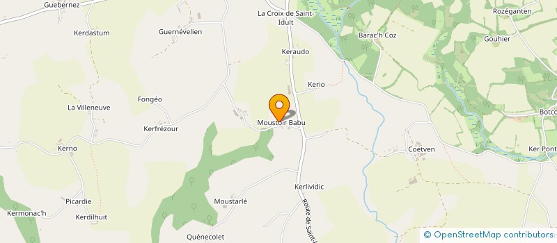 localisation de l'entreprise MONSIEUR PASCAL CAHITTE à PLOERDUT
