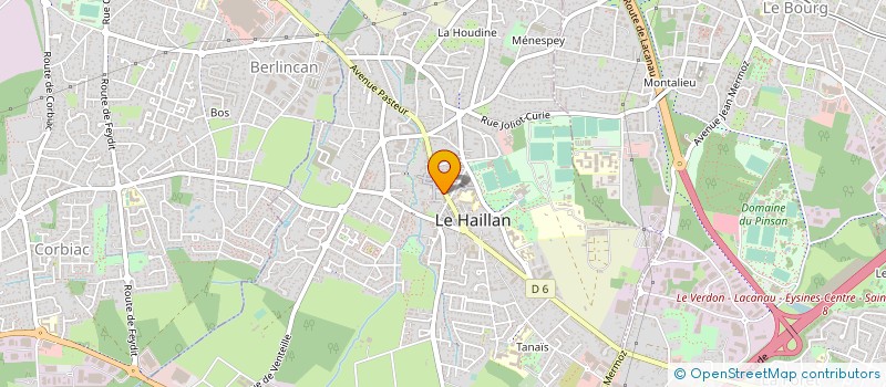 localisation de l'entreprise MONSIEUR PASCAL CAILLOT  LE HAILLAN