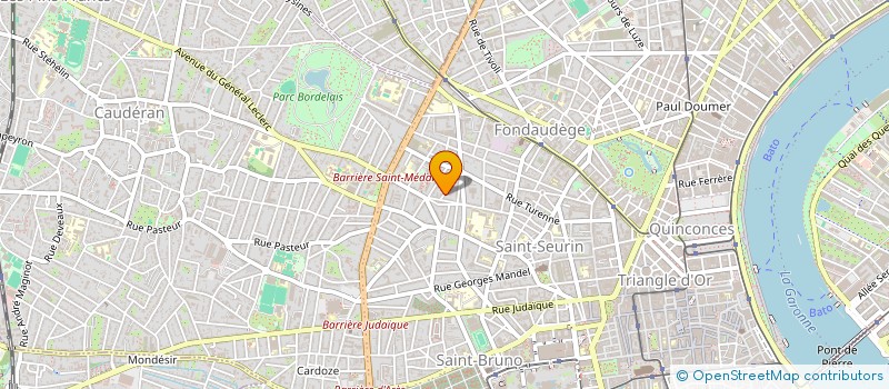 localisation de l'entreprise MONSIEUR PASCAL CALMETTES à BORDEAUX