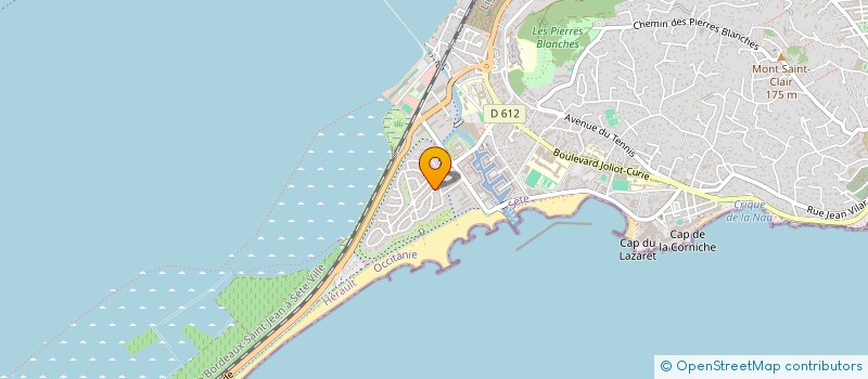 localisation de l'entreprise MONSIEUR PASCAL CAMPELLO  SETE