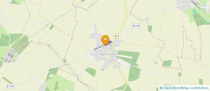 localisation de l'entreprise MONSIEUR PASCAL CAMPION  MONTCHEVREUIL