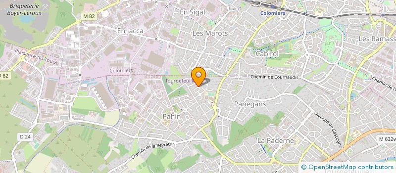 localisation de l'entreprise MONSIEUR PASCAL CAMPO  TOURNEFEUILLE