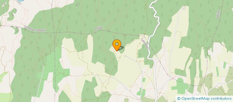 localisation de l'entreprise MONSIEUR PASCAL CANDELIER  CABRIERES