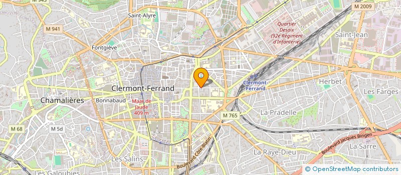 localisation de l'entreprise MONSIEUR PASCAL CANNITO à CLERMONT-FERRAND