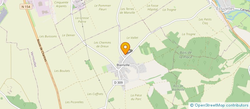 localisation de l'entreprise MONSIEUR PASCAL CANUEL à MARVILLE-MOUTIERS-BRULE