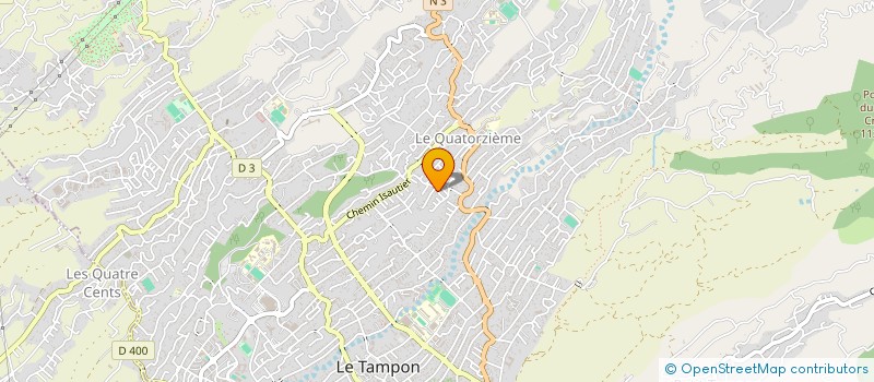 localisation de l'entreprise MONSIEUR PASCAL CANY  LE TAMPON