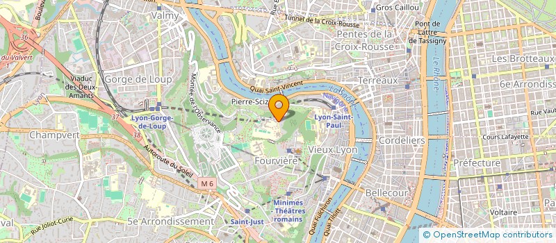 localisation de l'entreprise MONSIEUR PASCAL CAPOBIANCO  LYON 5EME