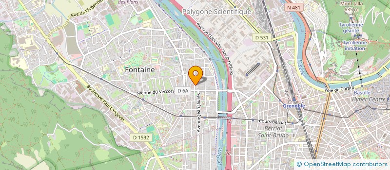 localisation de l'entreprise MONSIEUR PASCAL CAPOGNE  FONTAINE