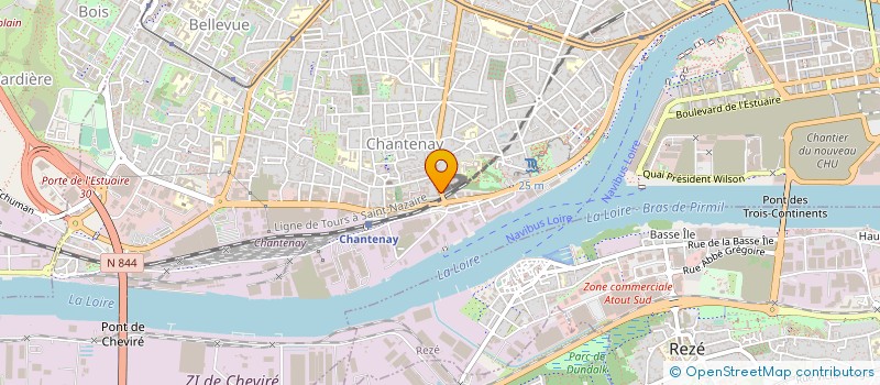localisation de l'entreprise MONSIEUR PASCAL CAPRON à NANTES