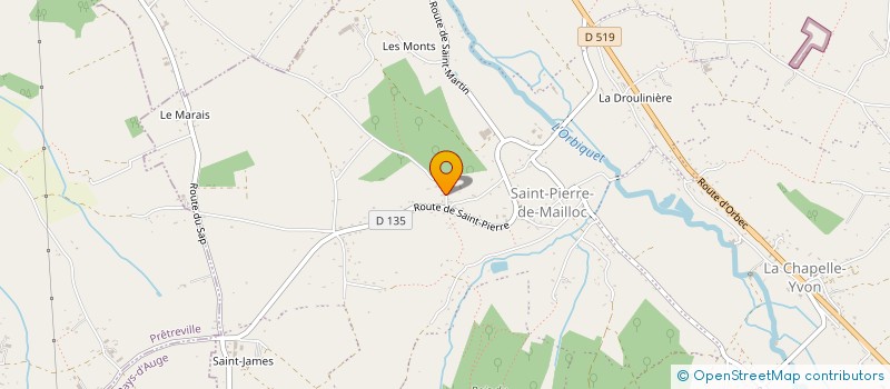 localisation de l'entreprise MONSIEUR PASCAL CARBONNE  VALORBIQUET