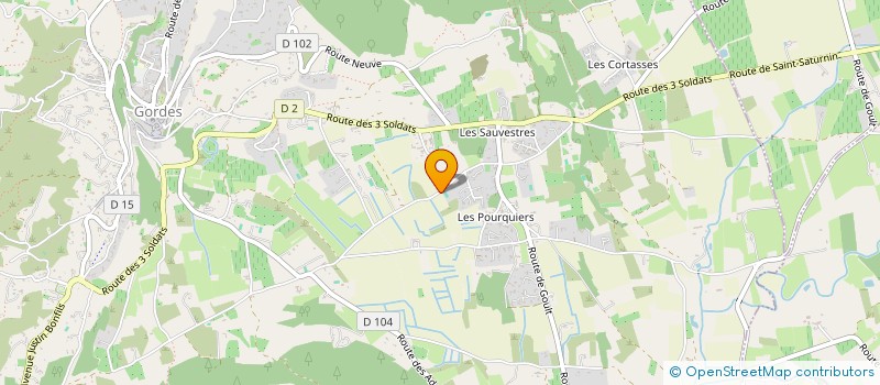 localisation de l'entreprise MONSIEUR PASCAL CARDONA  GORDES