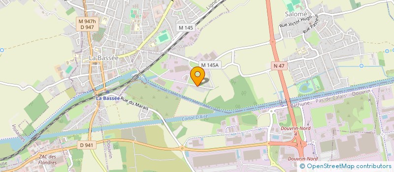 localisation de l'entreprise MONSIEUR PASCAL CARLIER  SALOME