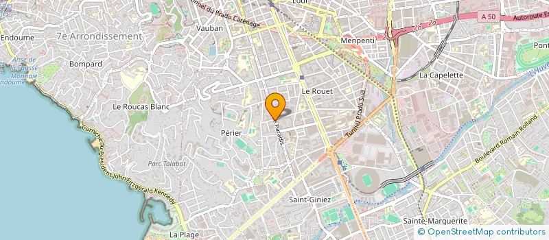 localisation de l'entreprise MONSIEUR PASCAL CARLOTTI  MARSEILLE
