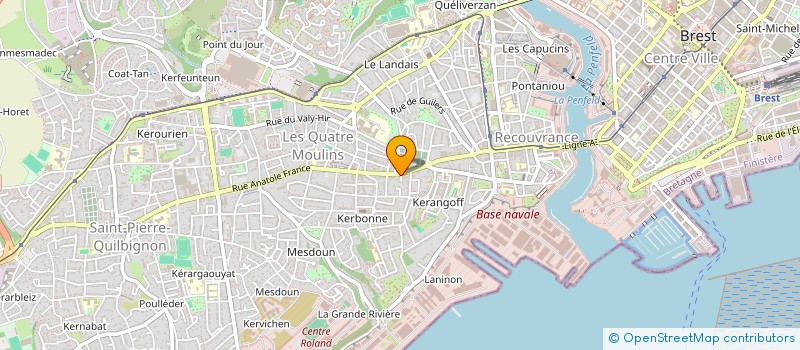 localisation de l'entreprise MONSIEUR PASCAL CARLUS à BREST