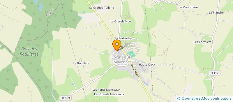 localisation de l'entreprise MONSIEUR PASCAL CARNESSE  PREE-D'ANJOU