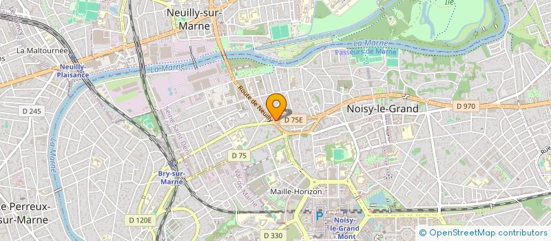 localisation de l'entreprise MONSIEUR PASCAL CARON à NOISY-LE-GRAND