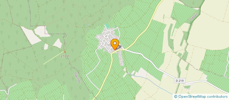 localisation de l'entreprise MONSIEUR PASCAL CARRE  TREPAIL