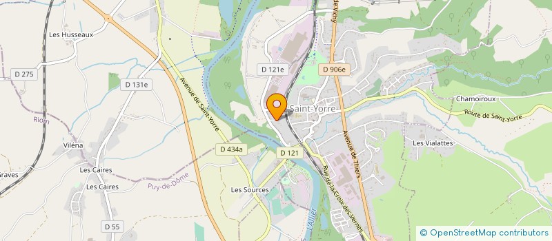 localisation de l'entreprise MONSIEUR PASCAL CARTAILLER à HAUTERIVE