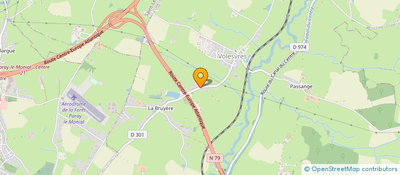 localisation de l'entreprise MONSIEUR PASCAL CARTIER  VOLESVRES