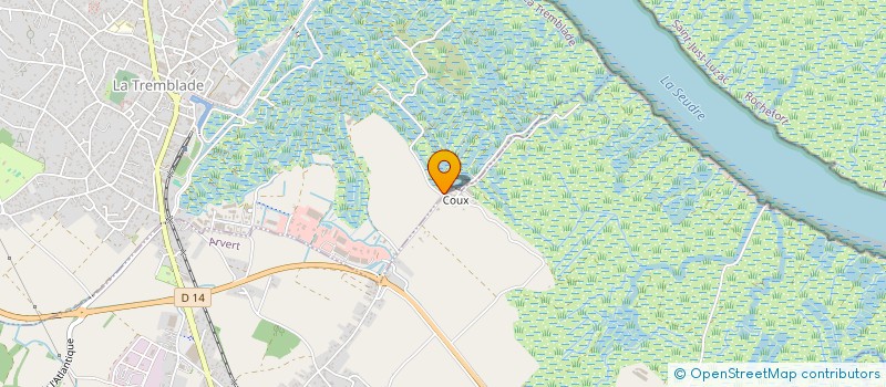 localisation de l'entreprise MONSIEUR PASCAL CARTRON  ARVERT