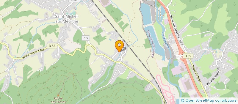 localisation de l'entreprise MONSIEUR PASCAL CARUGNO  SAINT-MICHEL-SUR-MEURTHE