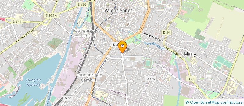 localisation de l'entreprise MONSIEUR PASCAL CASABIANCA à VALENCIENNES