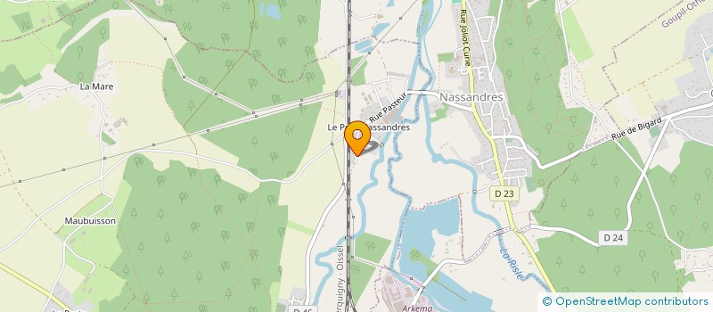 localisation de l'entreprise MONSIEUR PASCAL CASTEL  SERQUIGNY