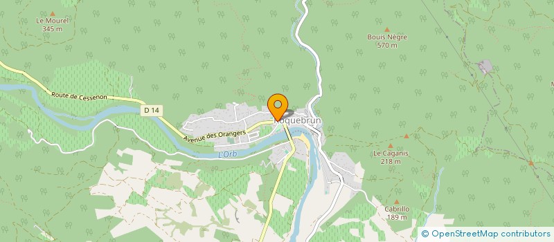 localisation de l'entreprise MONSIEUR PASCAL CASTELLA  LES AIRES