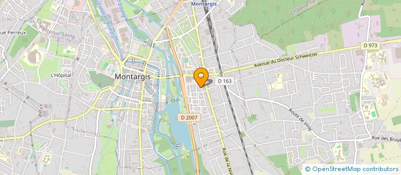 localisation de l'entreprise MONSIEUR PASCAL CASTELLANI à MONTARGIS