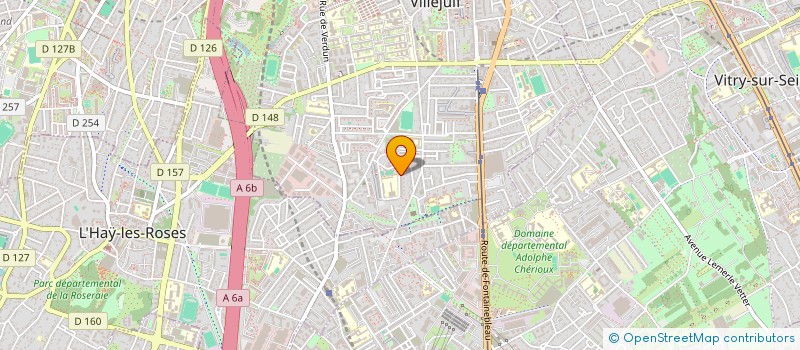 localisation de l'entreprise MONSIEUR PASCAL CASTERAS  VILLEJUIF